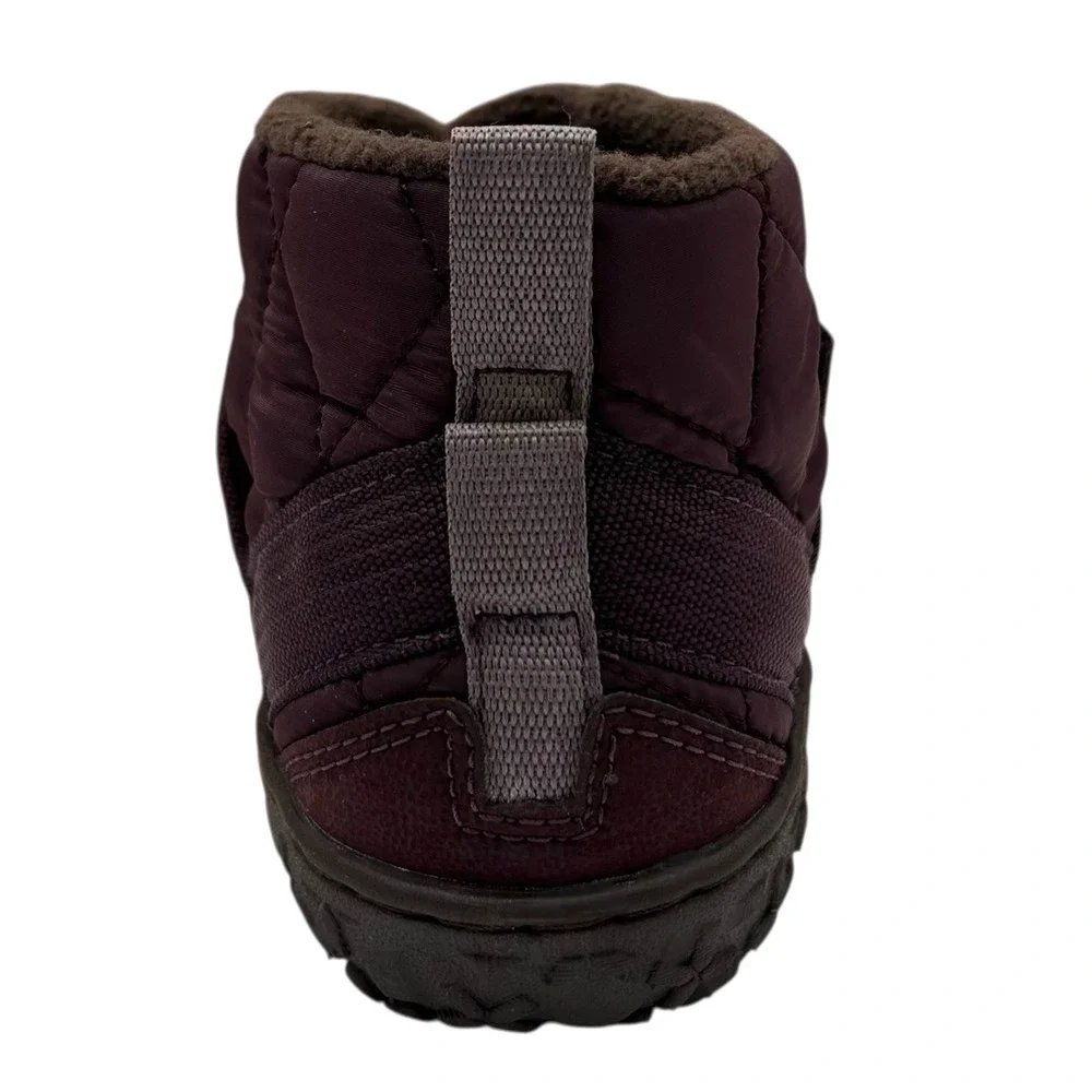 Chaco Youth Girls Boys Ramble Fluff Chukka Booties Water Resistant Size 4.5 Plum